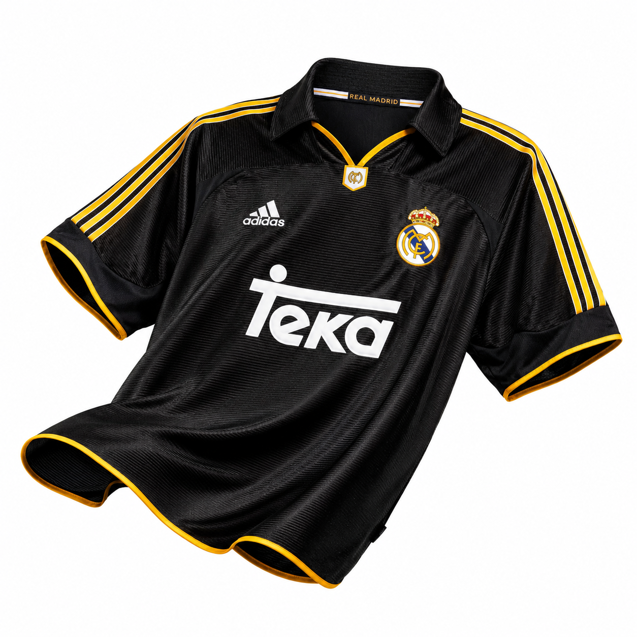 Real Madrid 1999/00 Retro Shirt - Black