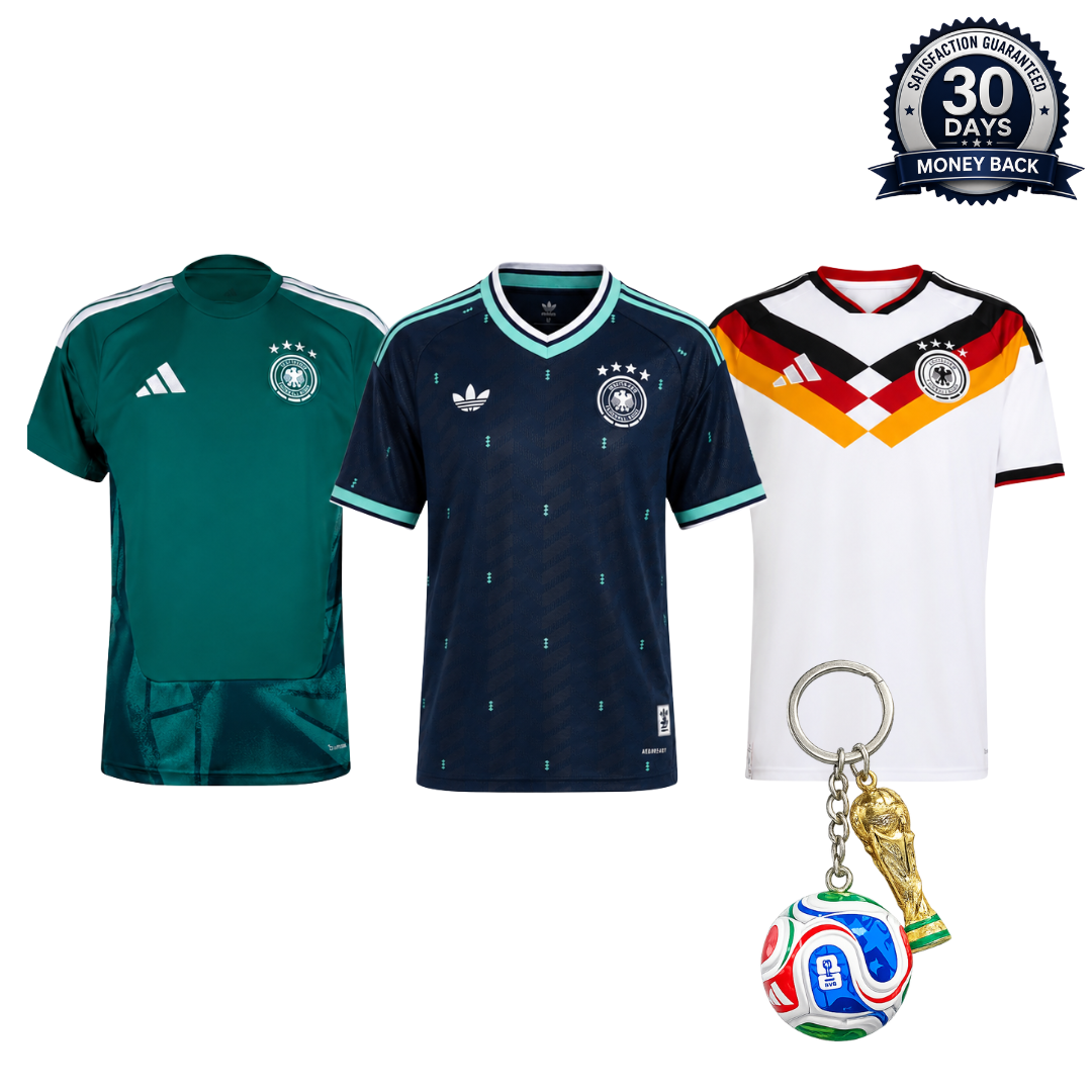 Germany 2026 World Cup 3-Shirt Kit (Player Version)