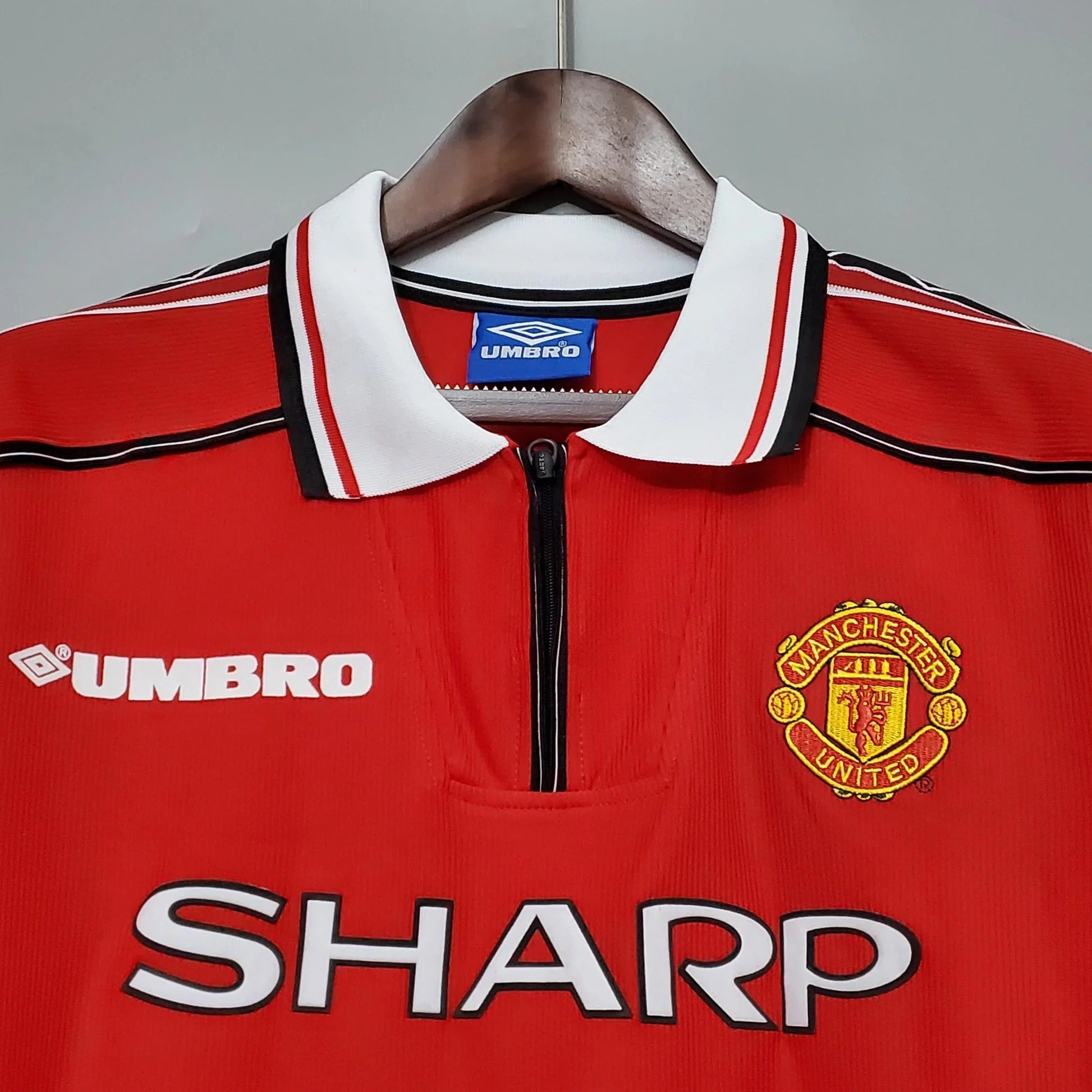 100th Anniversary Manchester United Retro Jersey Home 1998/99